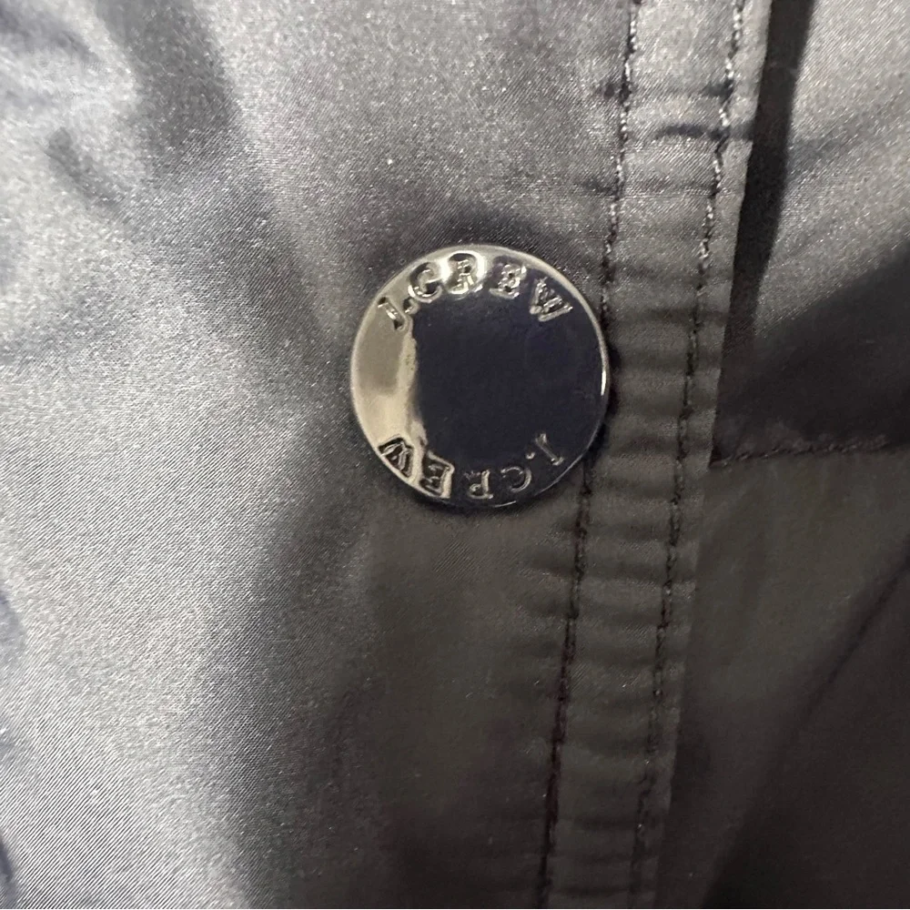 J.Crew Navy Longline Puffer Coat Size L - Picture 7 of 7